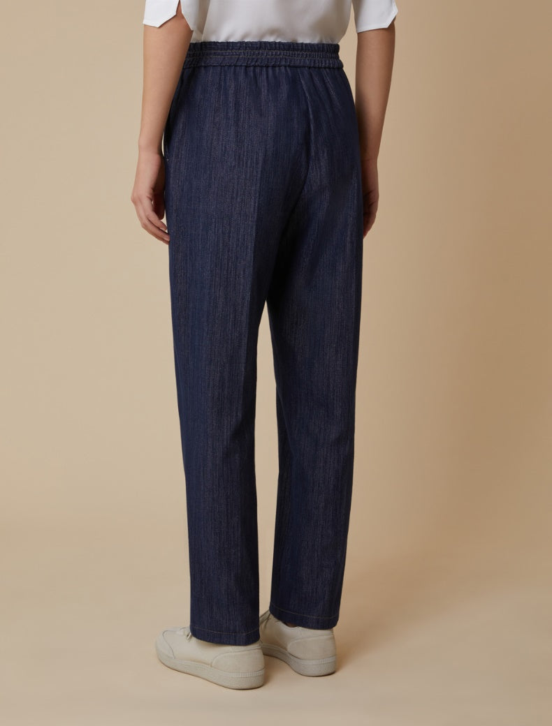 Pennyblack - Pantaloni in jersey effetto denim. Pennyblack - Pantaloni in jersey effetto denim.