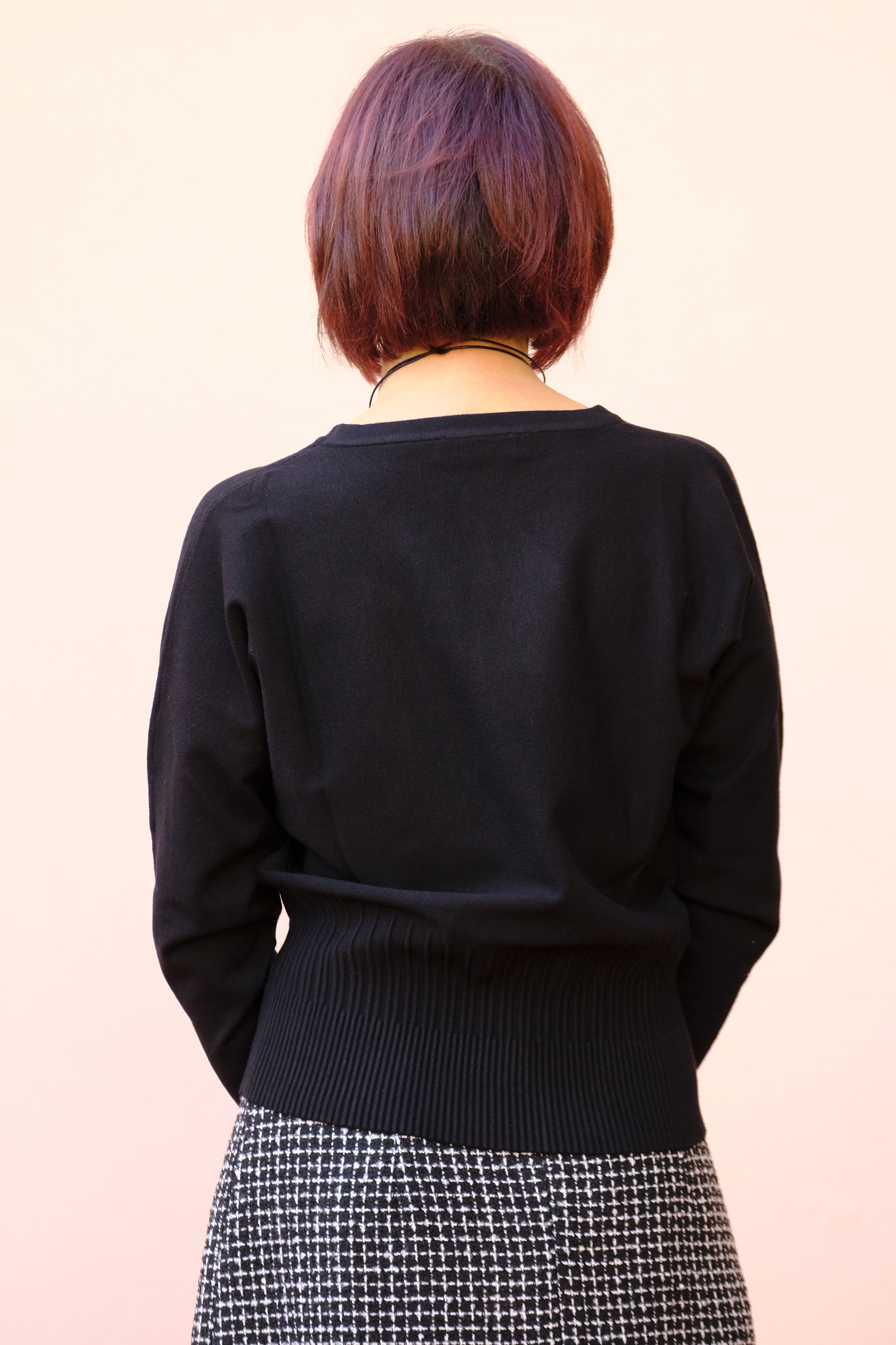 Diana Gallesi - Maglia girocollo nera di viscosa Diana Gallesi - Maglia girocollo nera di viscosa - shopmonicamoda