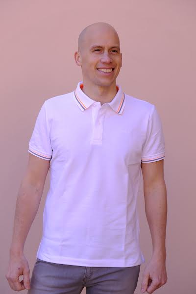 Geox -Polo bianca di piquet. Geox -Polo - shopmonicamoda