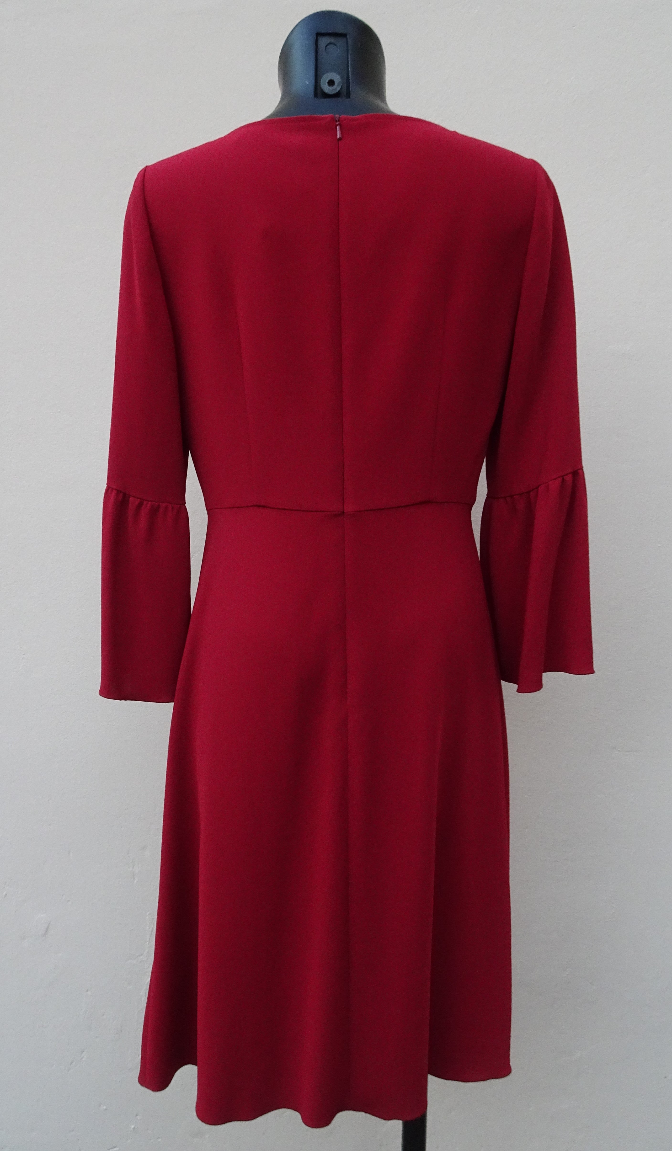 Pennyblack - Abito cady bordeaux, taglio svasato, sfoderato. PENNYBLACK - Abiti - shopmonicamoda