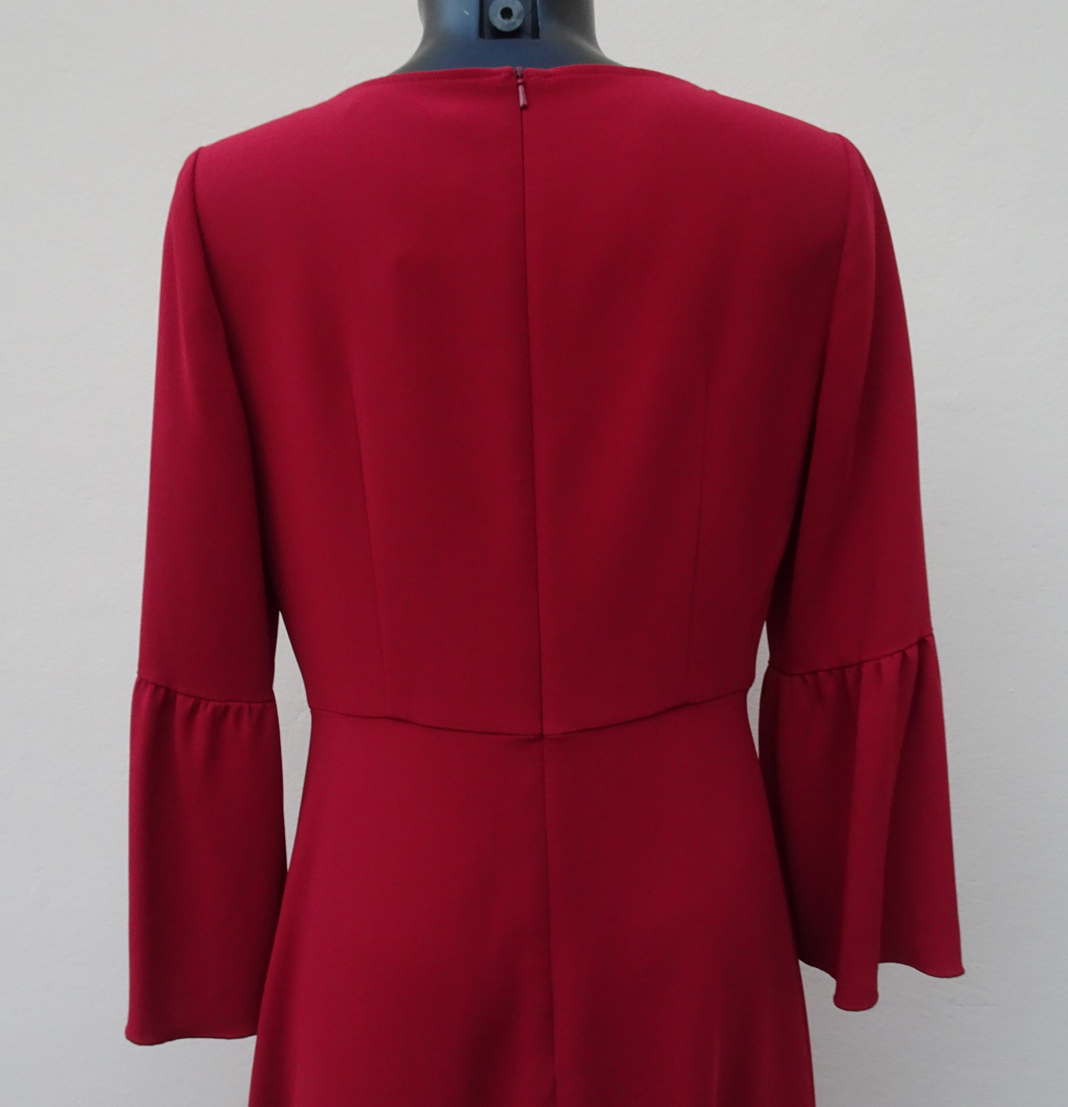 Pennyblack - Abito cady bordeaux, taglio svasato, sfoderato. PENNYBLACK - Abiti - shopmonicamoda