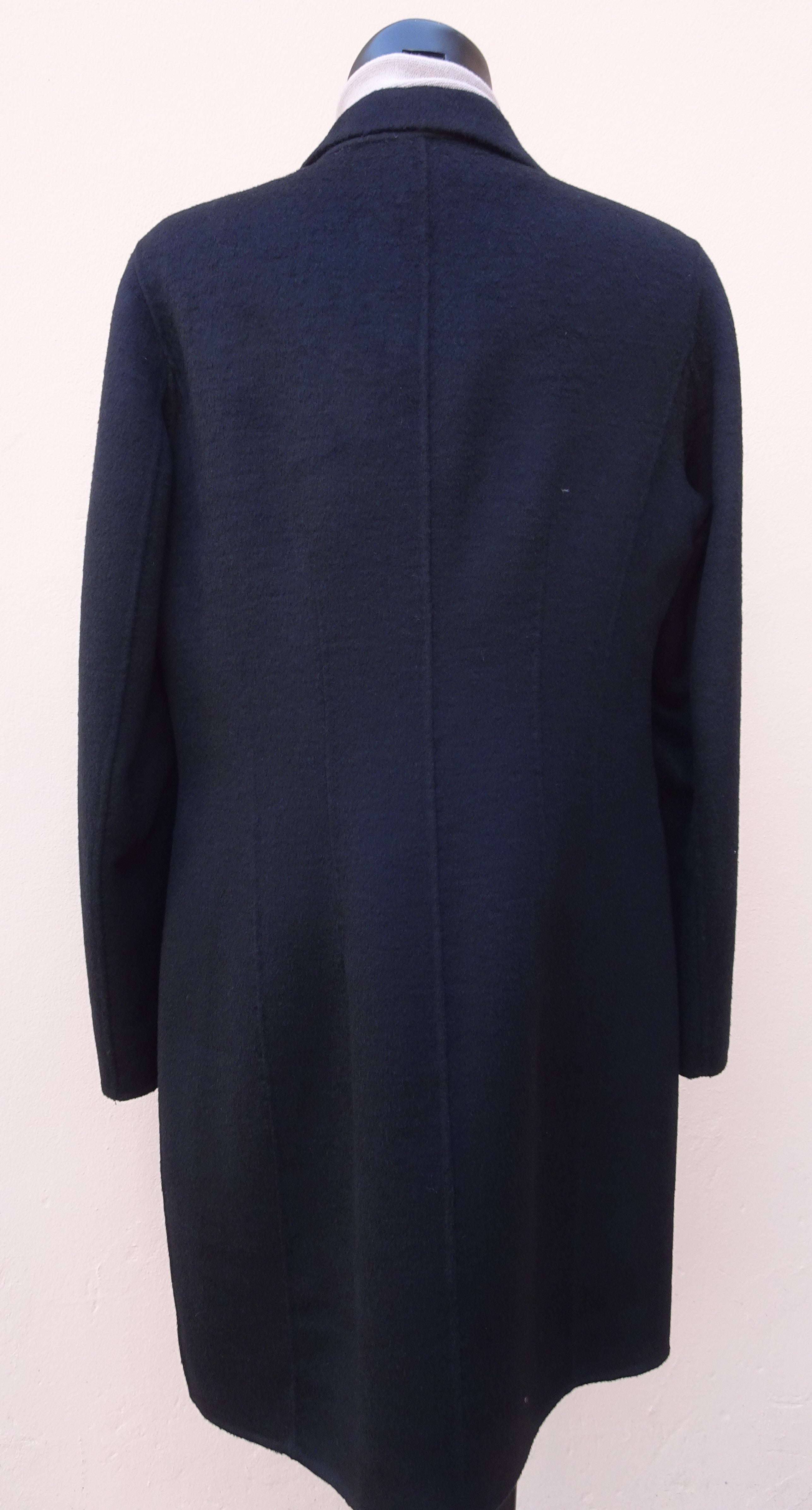 Amber - Cappotto nero taglio a uomo, sfoderato AMBER - Cappotti e giacche - shopmonicamoda