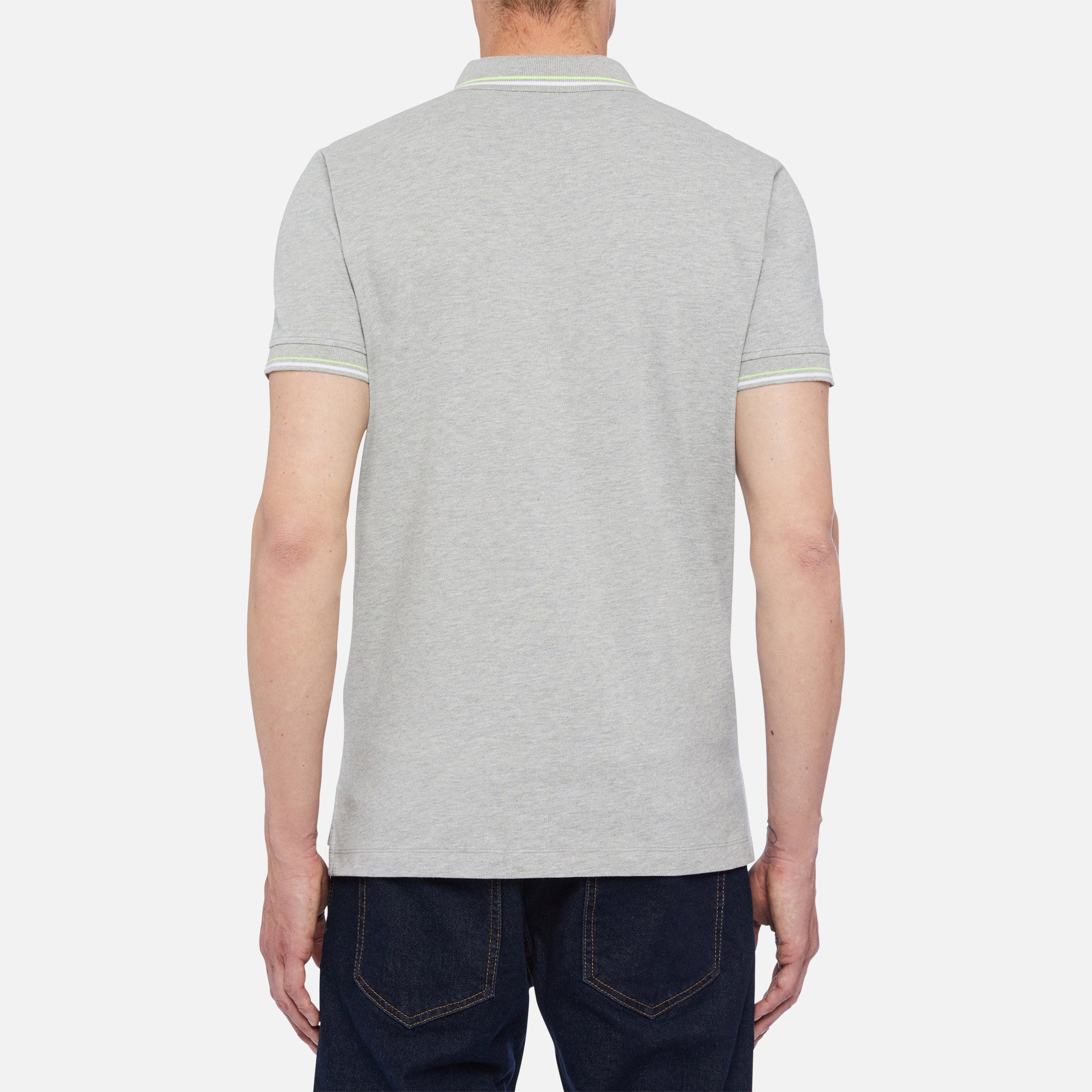 Geox - Polo grigio melange. Geox - Polo - shopmonicamoda