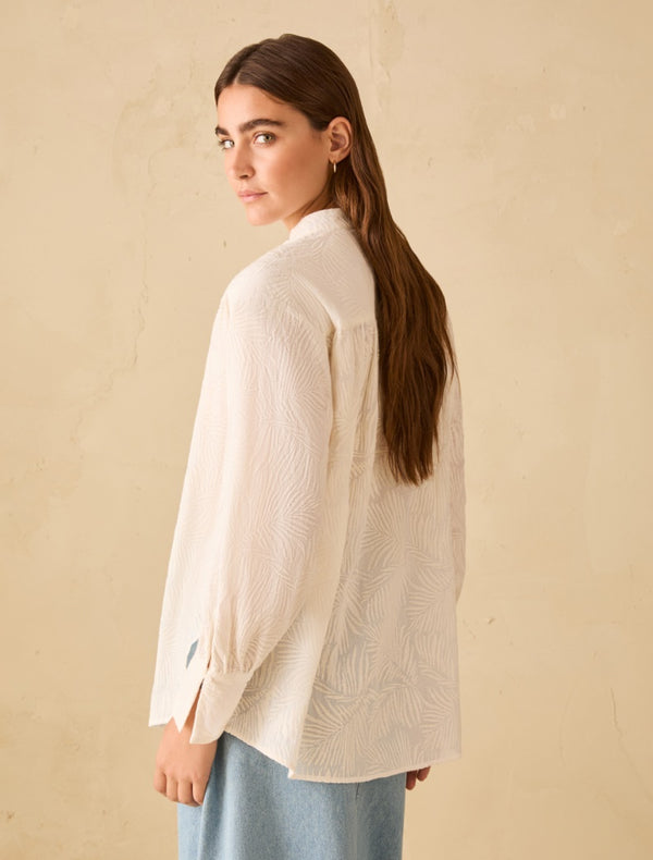 Pennyblack - Camicia in mussola ricamata - shopmonicamoda