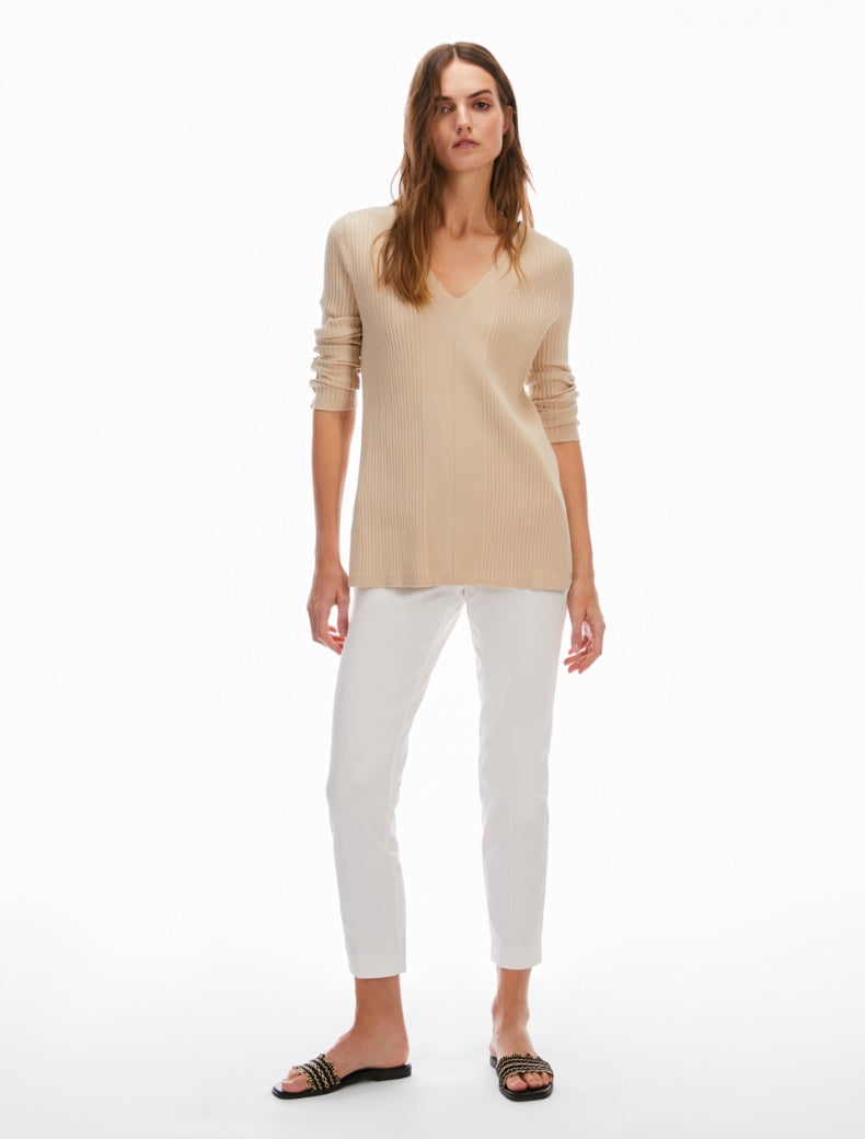Pennyblack - Pantalone taglio slim in twill di cotone, tasche alla francese