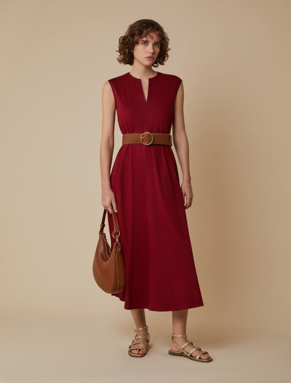 Pennyblack - Abito in jersey di cotone, rosso india - shopmonicamoda