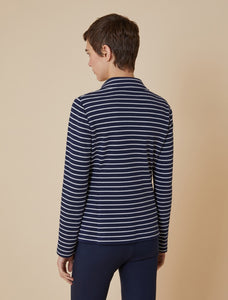 Pennyblack - Blazer in jersey pique', bianco e blu