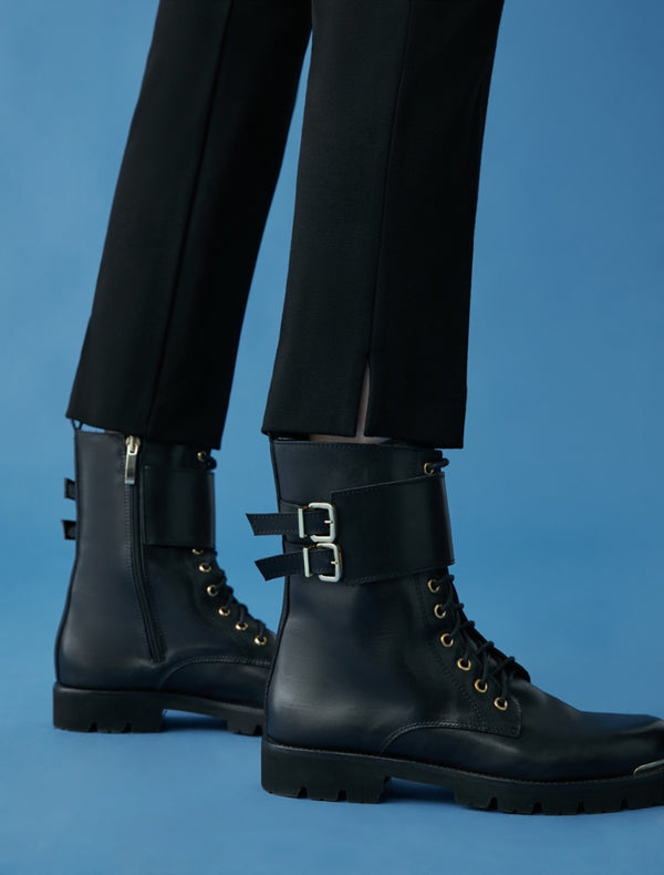 Pennyblack - Pantaloni in viscosa, punto Milano - shopmonicamoda