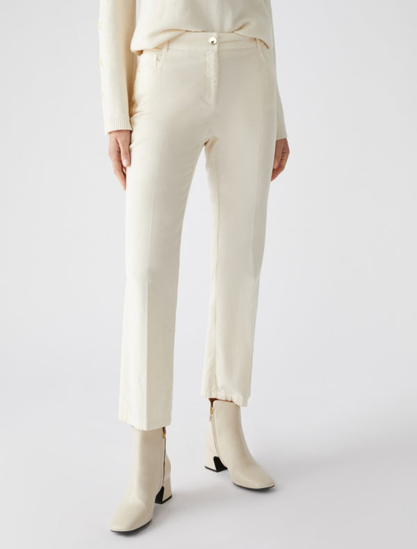 Pennyblack - Pantalone panna di velluto millerighe - shopmonicamoda