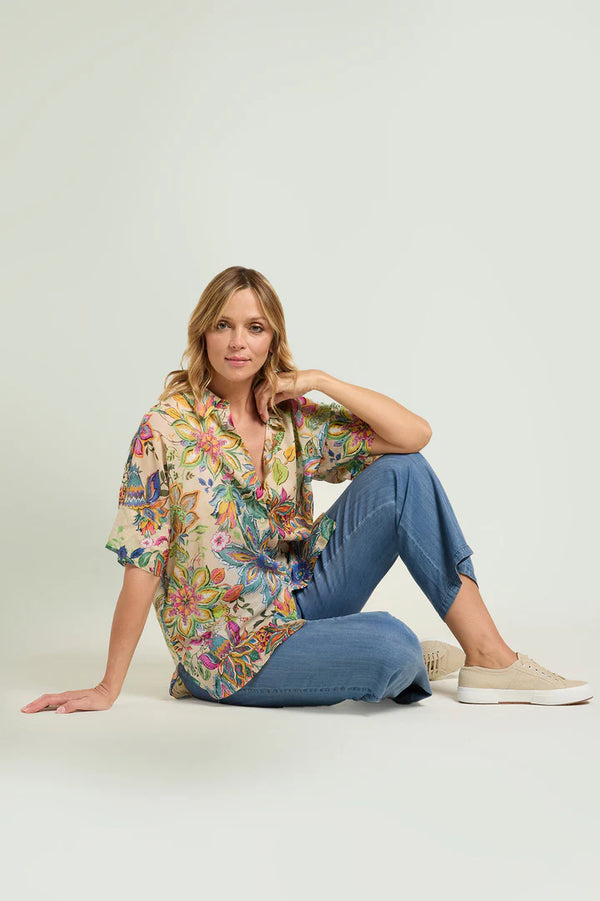 Luisa Viola - Camicia in mussola di cotone