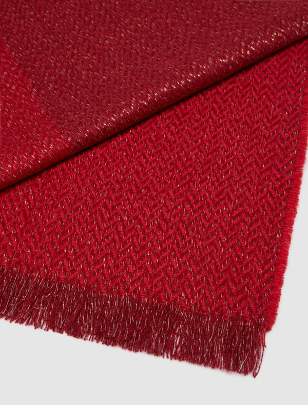 Pennyblack -  Stola in lurex bordeaux - shopmonicamoda