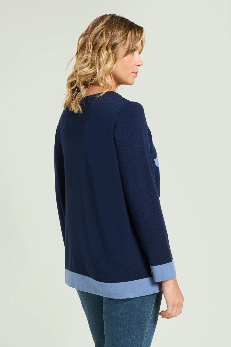 Luisa Viola - Maglia con intarsio.