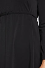 Carica l&#39;immagine nel visualizzatore di Gallery, Luisa Viola - Maglia nera in jersey elasticizzato
