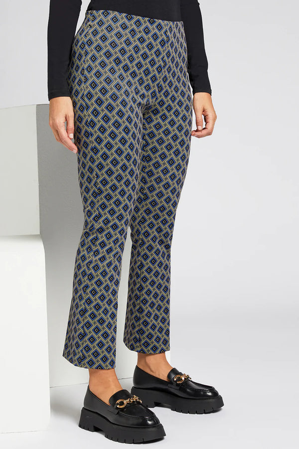 Luisa Viola - Pantalone jacquard in tessuto stretch - shopmonicamoda