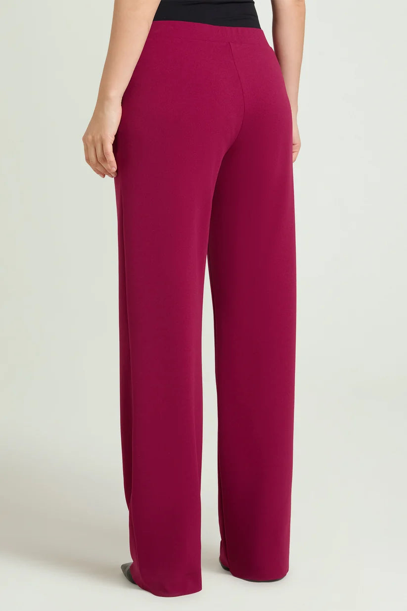Luisa Viola - Pantaloni in pull- on chinos in scuba crepe