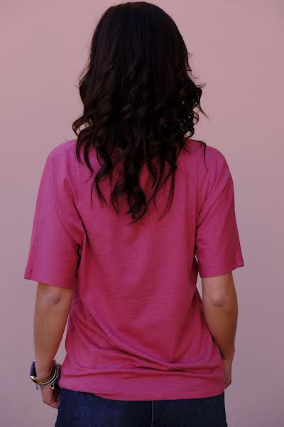 Geox - Maglia in jersey di cotone scollo a V - shopmonicamoda