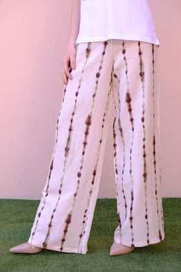 Diana Gallesi - Pantalone lino e viscosa linea a palazzo - shopmonicamoda