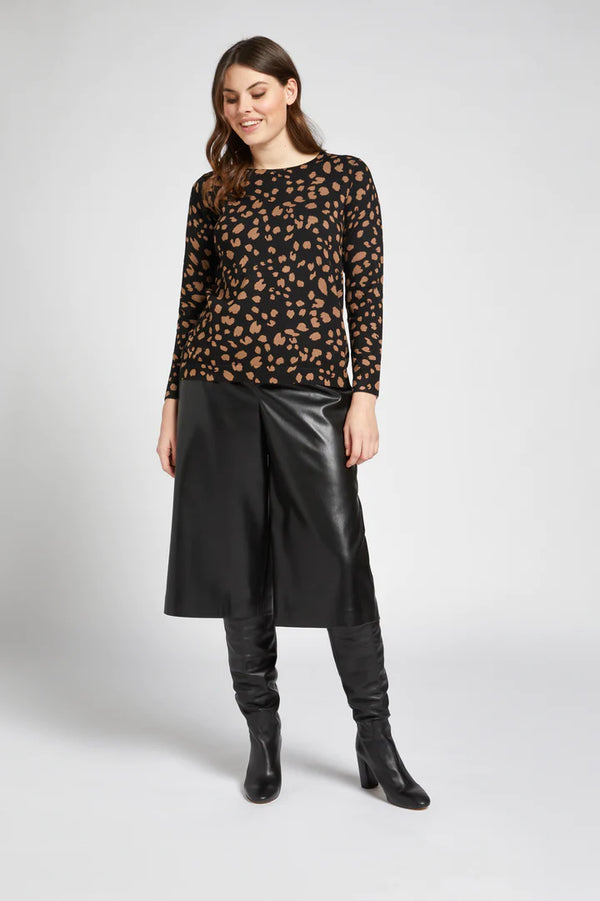 Luisa Viola - Maglia girocollo maculata - shopmonicamoda