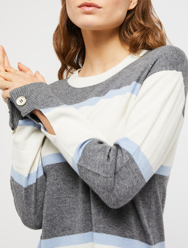Pennyblack - Maglia girocollo in blend di lana, linea diritta e morbida - shopmonicamoda