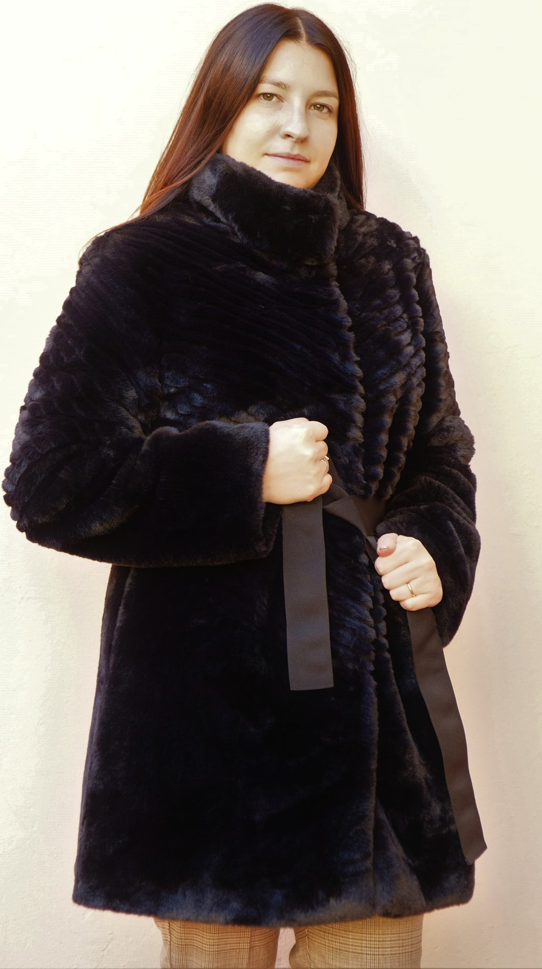 Giulia  Valli - Overcoat in castorino ecologico - shopmonicamoda