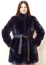 Carica l&#39;immagine nel visualizzatore di Gallery, Giulia  Valli - Overcoat in castorino ecologico - shopmonicamoda
