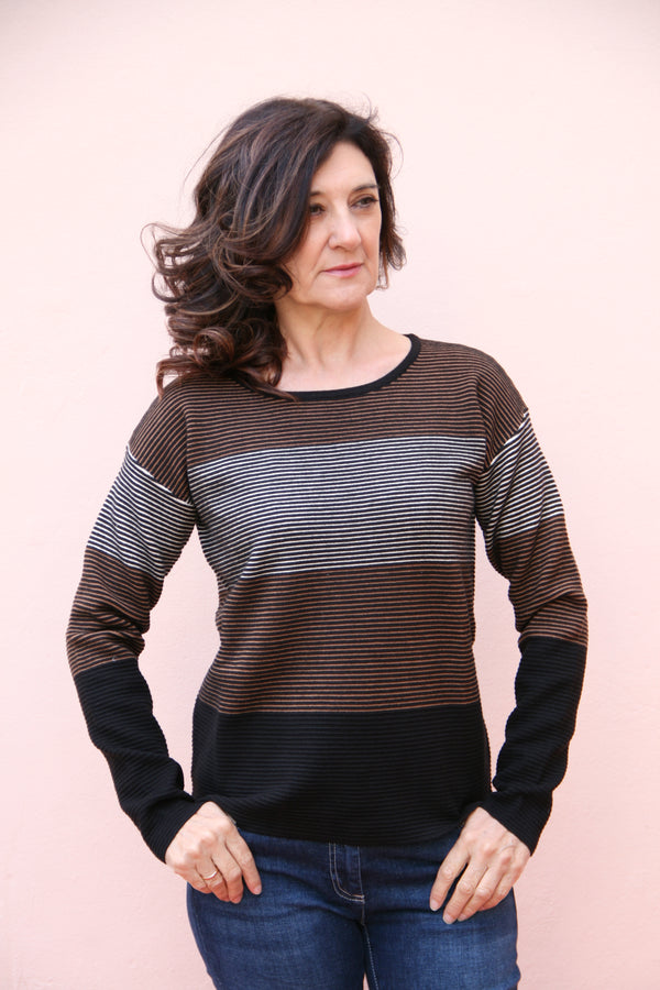 GIULIA VALLI Maglia a righe