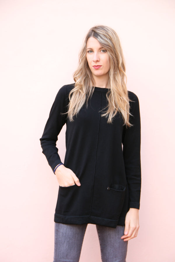 NERO GIARDINI Maglia nera