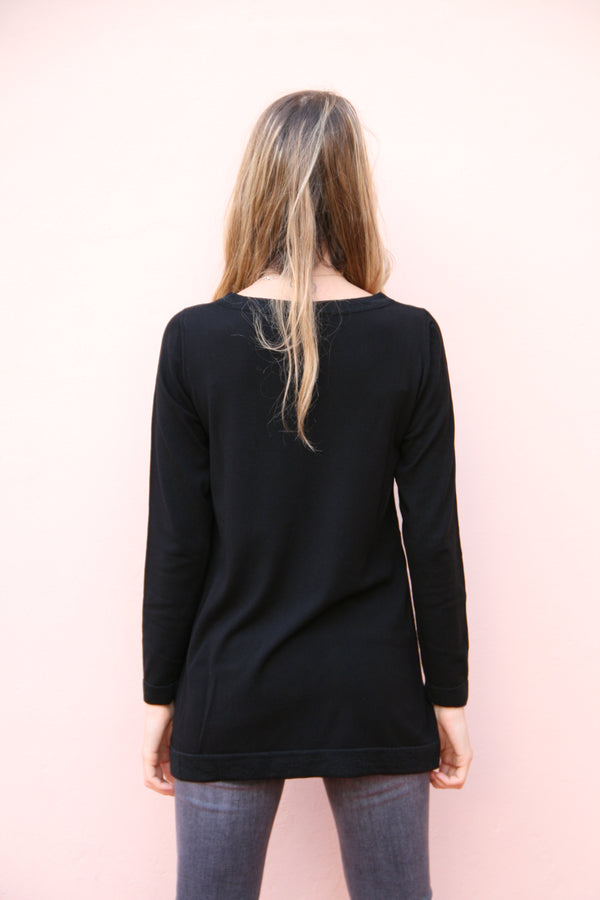 NERO GIARDINI Maglia nera