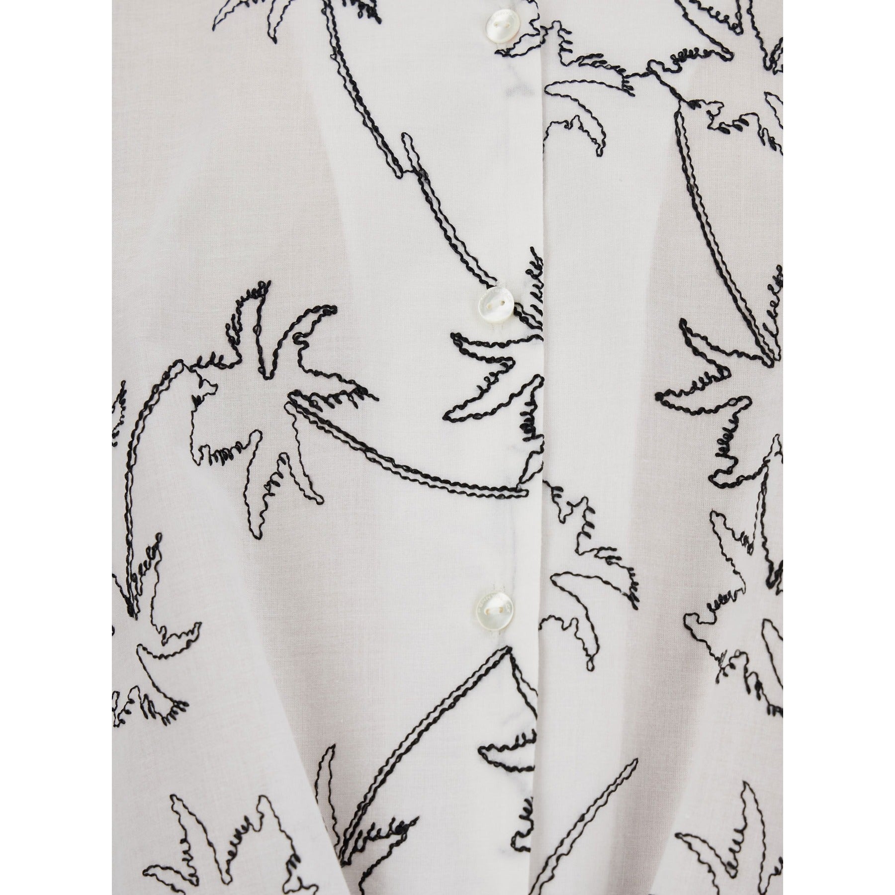 Pennyblack - Camicia mussola di cotone ricamata - shopmonicamoda